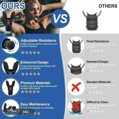 Portable Lung Capacity Trainer Occlusal Type Chronic Obstructive Pulmonary Disease Function Enhancement Breathing Trainer Exercise Equipment for Home Training