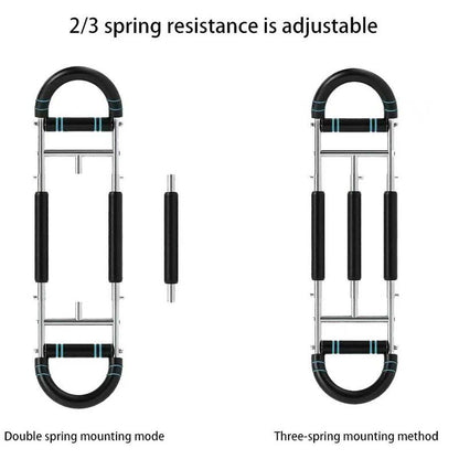Adjustable Twister Arm Trainer, Chest Workout Equipment with Anti-Slip Grips, Portable Chest Trainer Equipment for Men Women, Detachable U-Shaped Fitness Equipment for Chest Shoulder Forearm