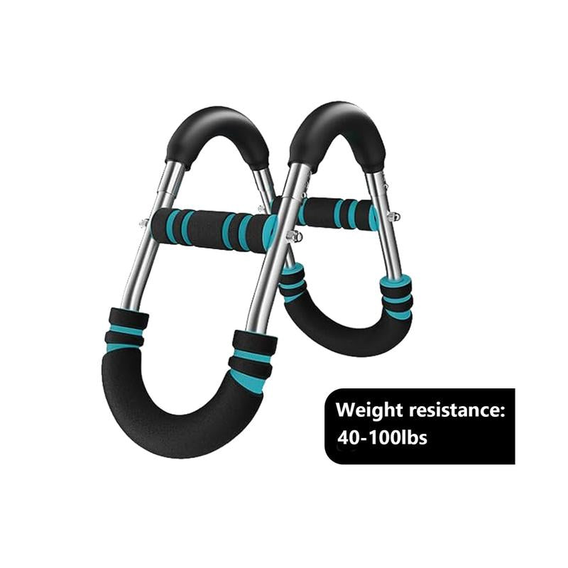 Adjustable Twister Arm Trainer, Chest Workout Equipment with Anti-Slip Grips, Portable Chest Trainer Equipment for Men Women, Detachable U-Shaped Fitness Equipment for Chest Shoulder Forearm