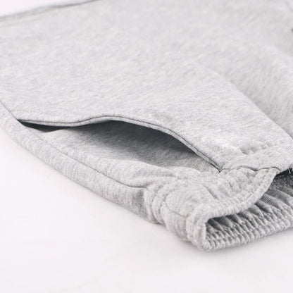 Men'S Gym Sport Bodybuilding Workout Casual Shorts with Pockets 3 Inch Inseam Raw Hem Terry Cotton