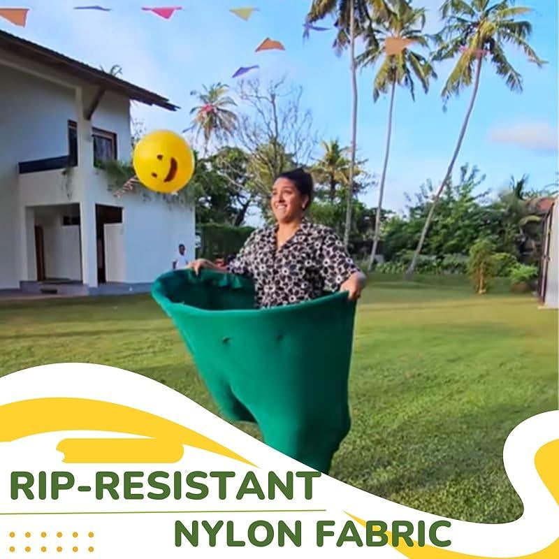 2PC Granny Pants Yard Game Set, Children'S Indoor Games,Parent-Child Game Set,Adult Outdoor, Giant Pants, with Bouncy Ball and Pump, Large Outdoor Day Family Fun Party Toss Game