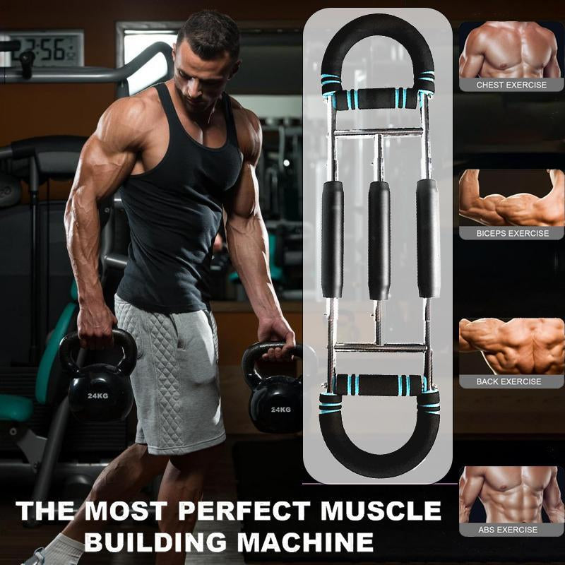 Adjustable Twister Arm Trainer, Chest Workout Equipment with Anti-Slip Grips, Portable Chest Trainer Equipment for Men Women, Detachable U-Shaped Fitness Equipment for Chest Shoulder Forearm