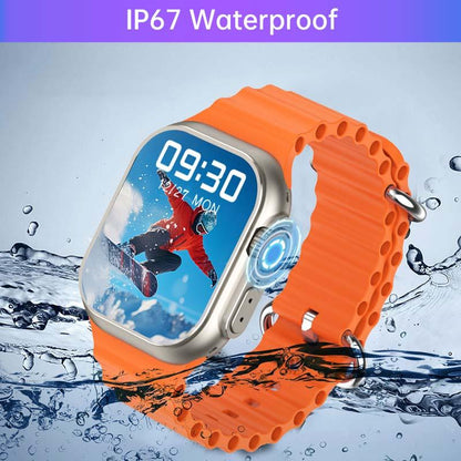 Smartwatch 2025 Model - 2.01-Inch HD Display, IP67 Water Resistant, 120 Sports Modes, Android & Iphone Compatible, Christmas Gift Wearable Black Smartphone Wristwatch Bluetooth Remote