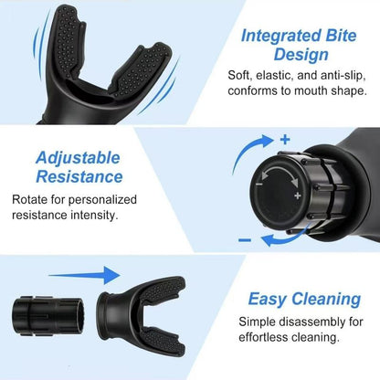 Portable Lung Capacity Trainer Occlusal Type Chronic Obstructive Pulmonary Disease Function Enhancement Breathing Trainer Exercise Equipment for Home Training