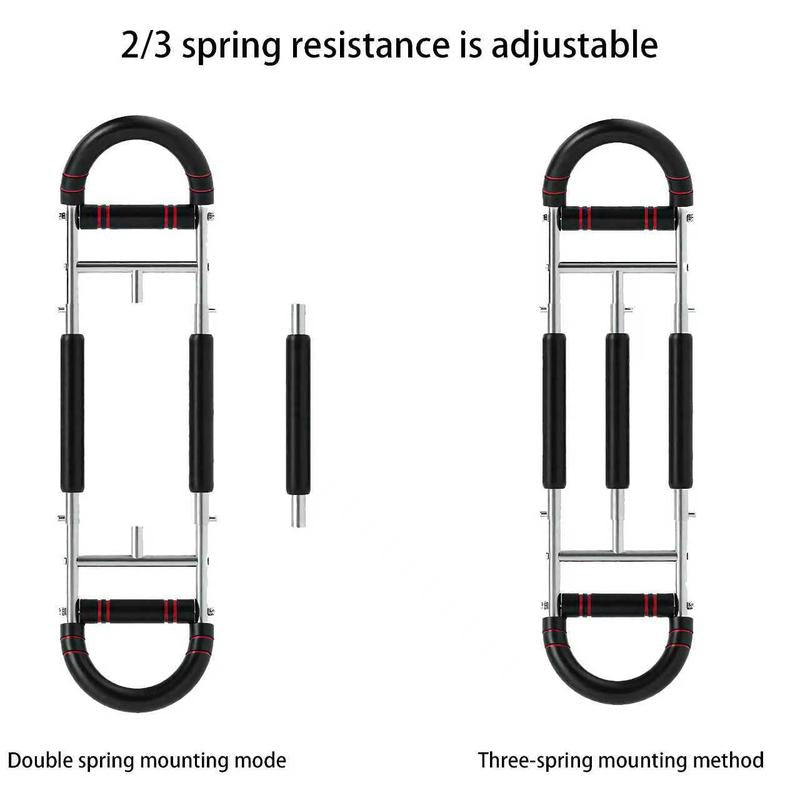 Adjustable Twister Arm Trainer, Chest Workout Equipment with Anti-Slip Grips, Portable Chest Trainer Equipment for Men Women, Detachable U-Shaped Fitness Equipment for Chest Shoulder Forearm